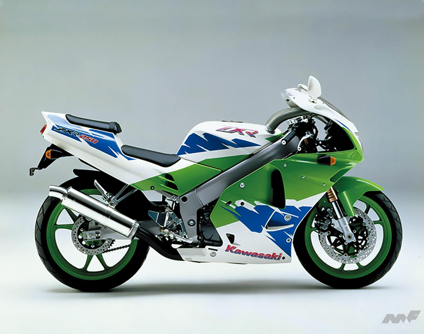 いまでは当たり前になった倒立フォークを初採用 カワサキZXR250が1989
