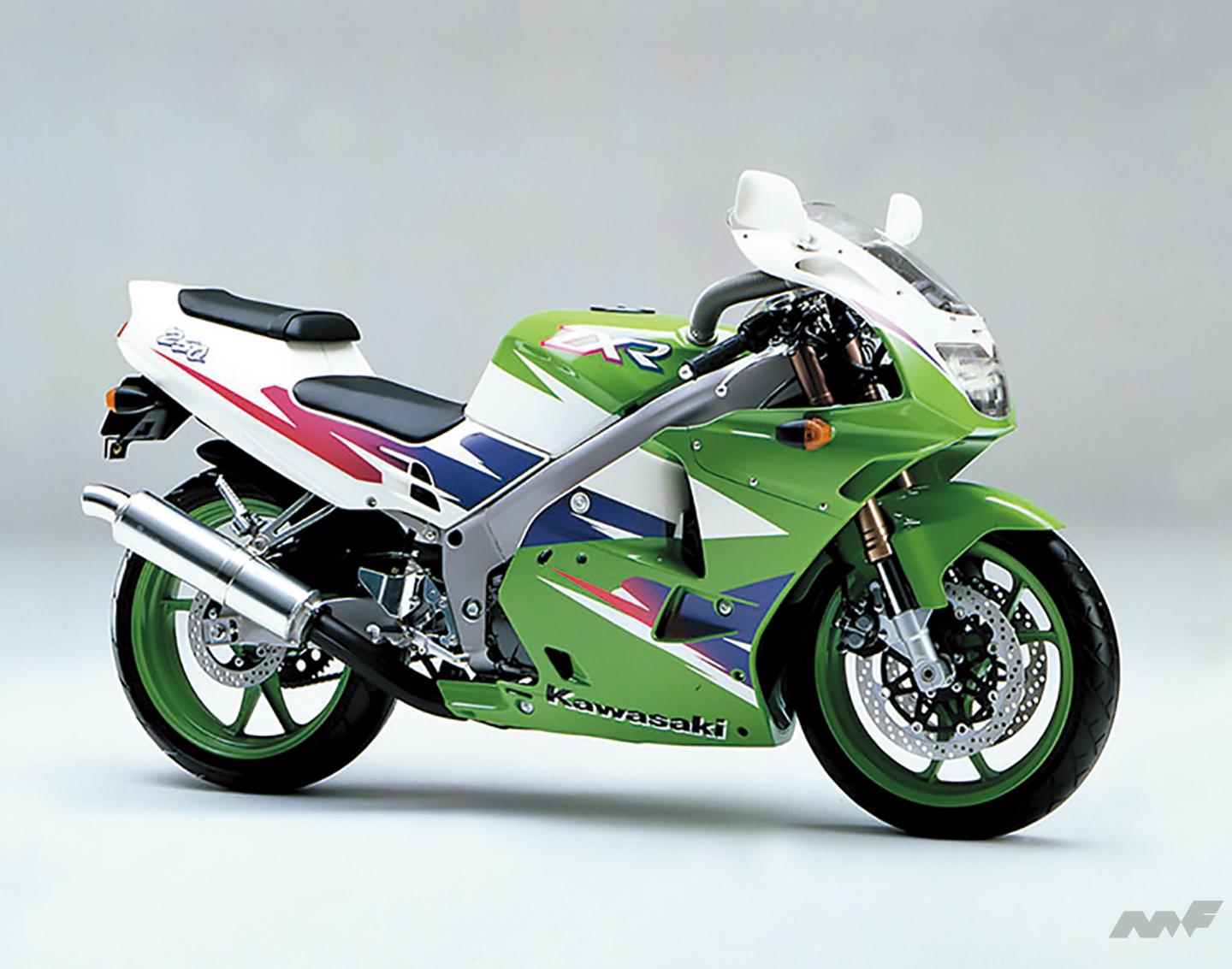 いまでは当たり前になった倒立フォークを初採用 カワサキZXR250が1989