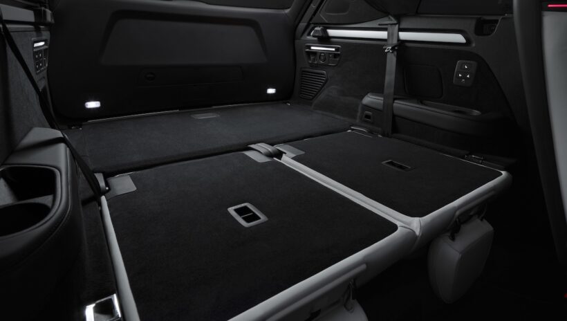 新型フラッグシップSUV「アウディ Q9」のラゲッジスペース。