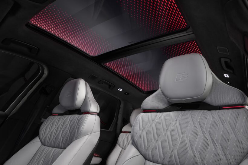 新型フラッグシップSUV「アウディ Q9」のインテリア。