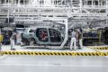 新型フラッグシップSUV「アウディ Q9」の製造工程。