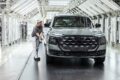 新型フラッグシップSUV「アウディ Q9」の製造工程。