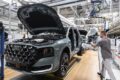 新型フラッグシップSUV「アウディ Q9」の製造工程。