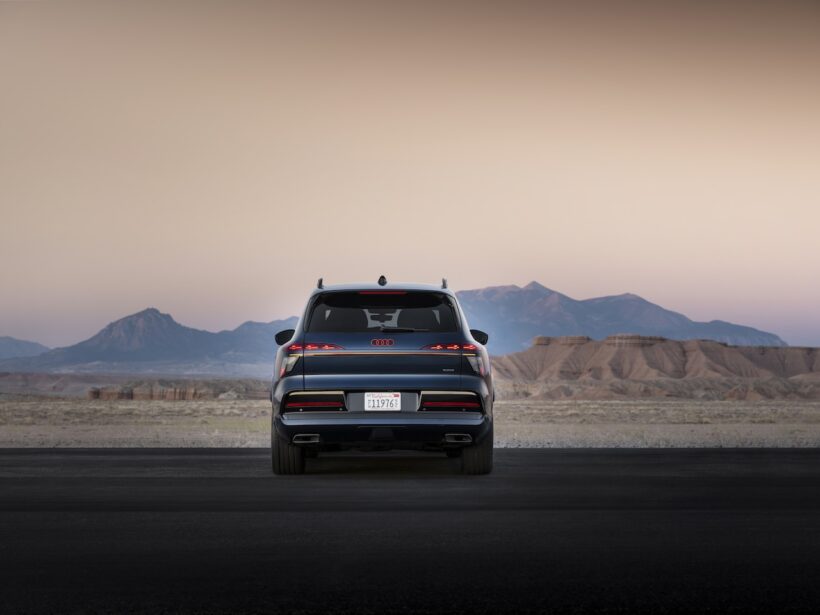 新型フラッグシップSUV「アウディ Q9」のエクステリア。