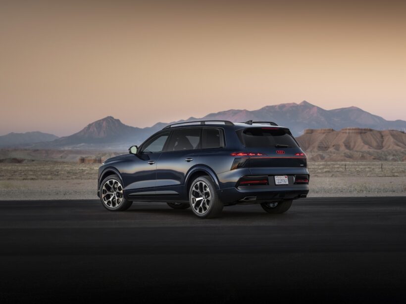 新型フラッグシップSUV「アウディ Q9」のエクステリア。