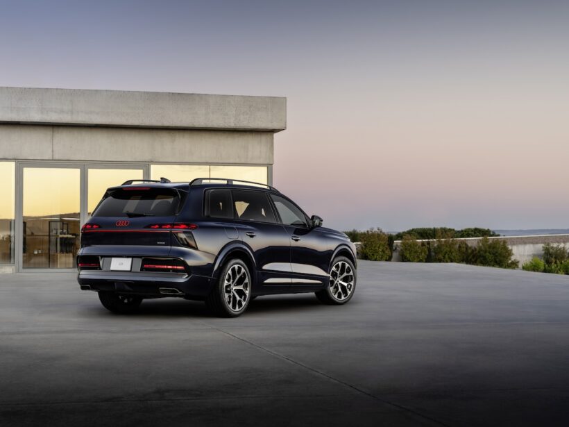 新型フラッグシップSUV「アウディ Q9」のエクステリア。