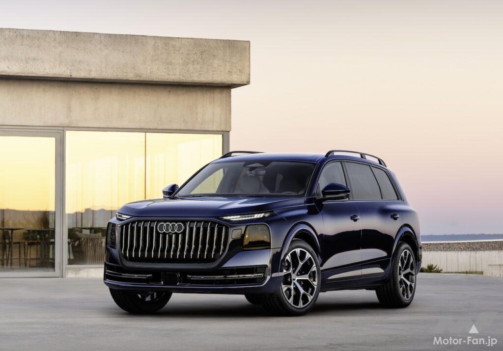 新型フラッグシップSUV「アウディ Q9」のエクステリア。