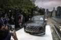 ニューヨークで行われた、新型フラッグシップSUV「アウディ Q9」のワールドプレミアイベント。