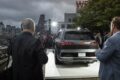 ニューヨークで行われた、新型フラッグシップSUV「アウディ Q9」のワールドプレミアイベント。