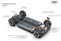 「アウディ A2 e-tron」のフル電動パワートレイン。