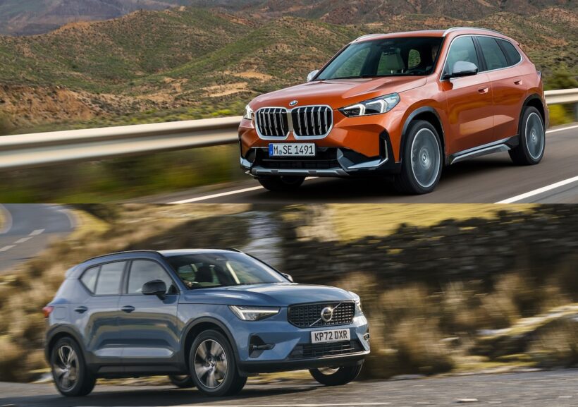 BMW X1 sDrive18i M Sport × VOLVO XC40 Essential B3
