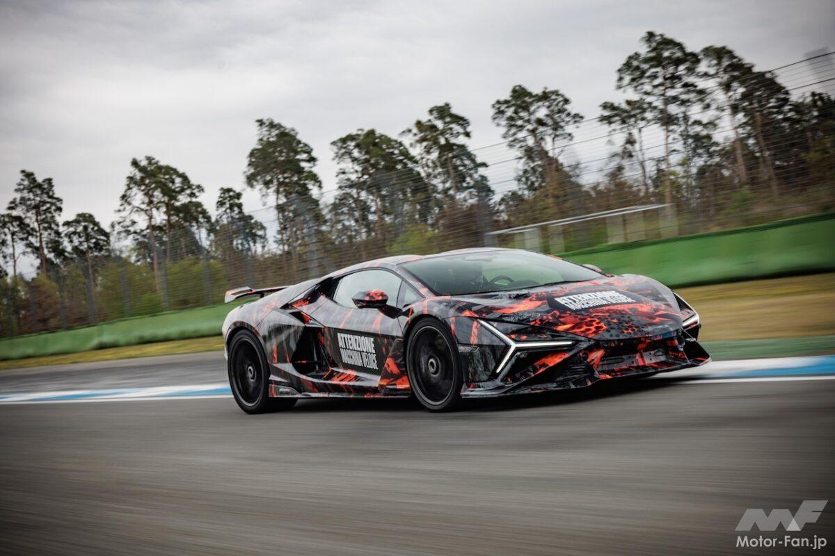 正式発表直前「ランボルギーニ レヴエルト SV」がホッケンハイムリンクで市販車最速ラップをマーク【動画】