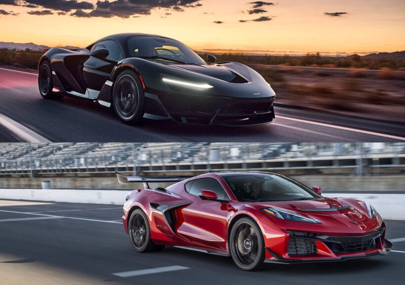 McLaren W1 × Chevrolet Corvette ZR1X Coupe