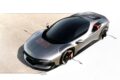 ワンオフモデル「フェラーリ CZ26」のデザインスケッチ。