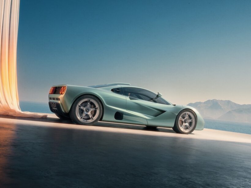 ゴードン・マレー・スペシャルビークルズが開発した「GMSV S1」のエクステリア。