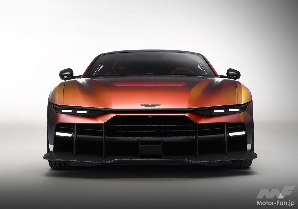 世界限定150台の「アストンマーティン ヴァレン」のエクステリア。