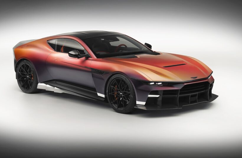 世界限定150台の「アストンマーティン ヴァレン」のエクステリア。