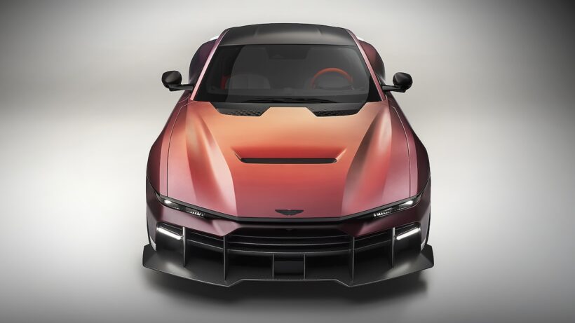 世界限定150台の「アストンマーティン ヴァレン」のエクステリア。