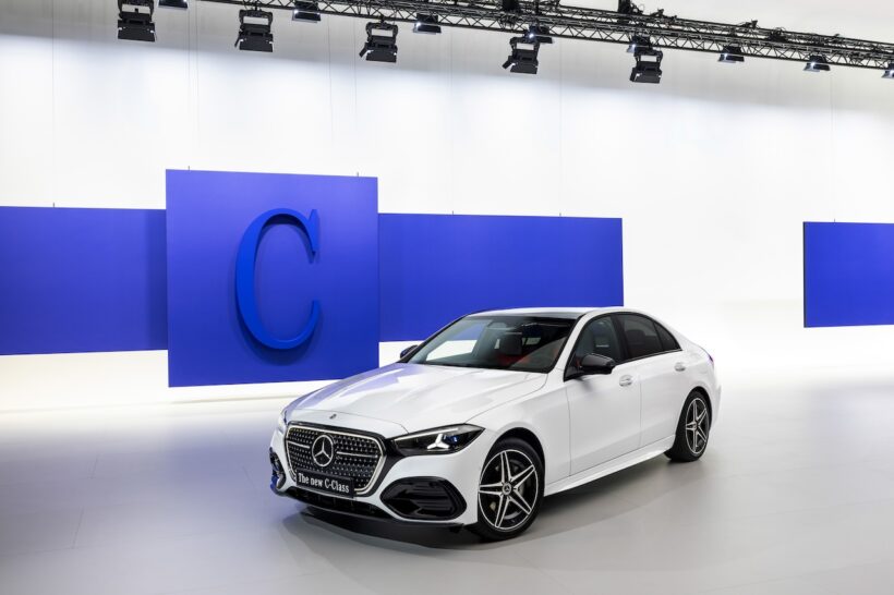 「メルセデス・ベンツ Cクラス」改良新型のエクステリア。