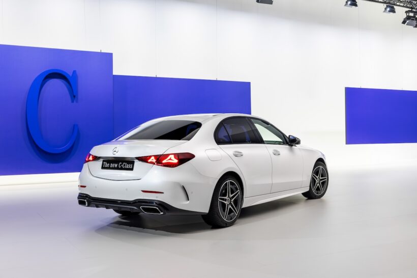 「メルセデス・ベンツ Cクラス」改良新型のエクステリア。