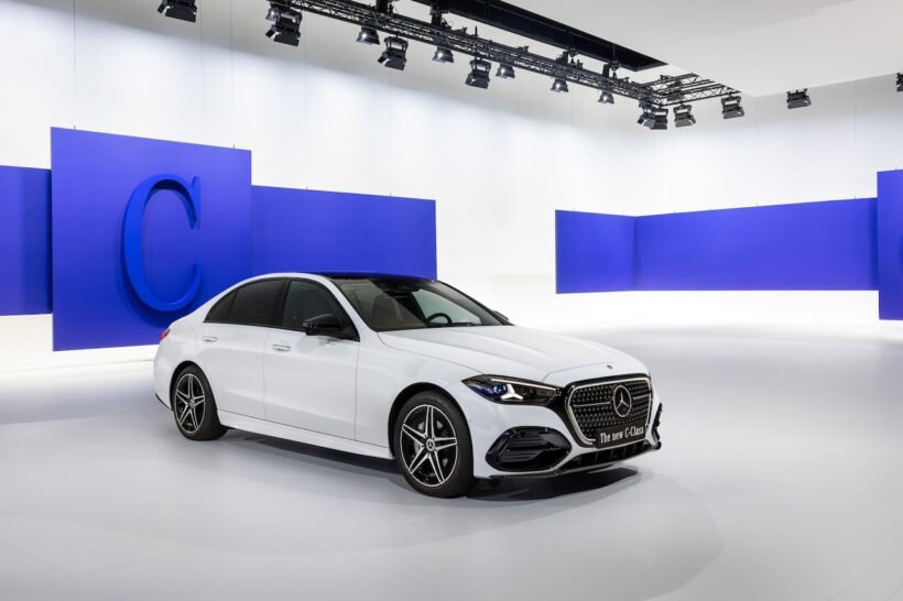 「メルセデス・ベンツ Cクラス」改良新型のエクステリア。