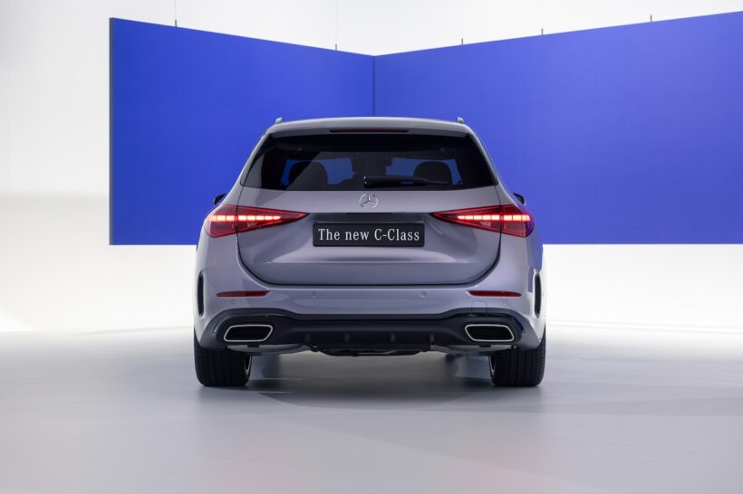 「メルセデス・ベンツ Cクラス ワゴン」改良新型のエクステリア。