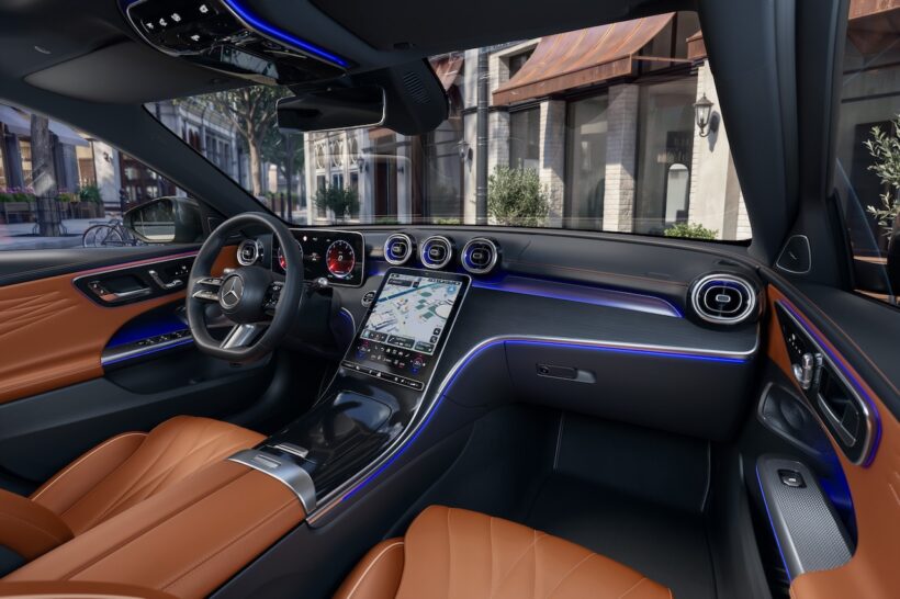 「メルセデス・ベンツ Cクラス」改良新型のインテリア。