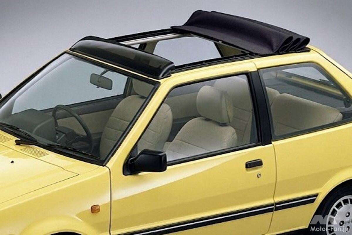 日産の人気コンパクトカー・K10マーチに開放感が楽しめる「マーチ・キャンバストップ」を64.6万円～追加設定【今日は何の日？8月20日】
