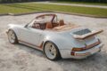 ルイ・ヴィトンとコラボレーションした「ポルシェ 911 リイマジンド バイ シンガー - クラシック ターボ」。