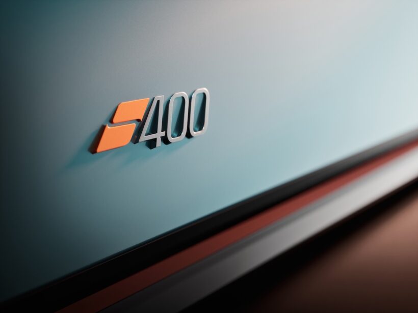 「モーガン スーパースポーツ 400」のディテール。