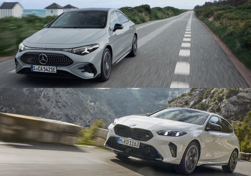 Mercedes-Benz CLA 180 × BMW 120