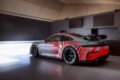 新型カスタマー向けレーシングカー「ポルシェ 911 チャレンジ」のエクステリア。