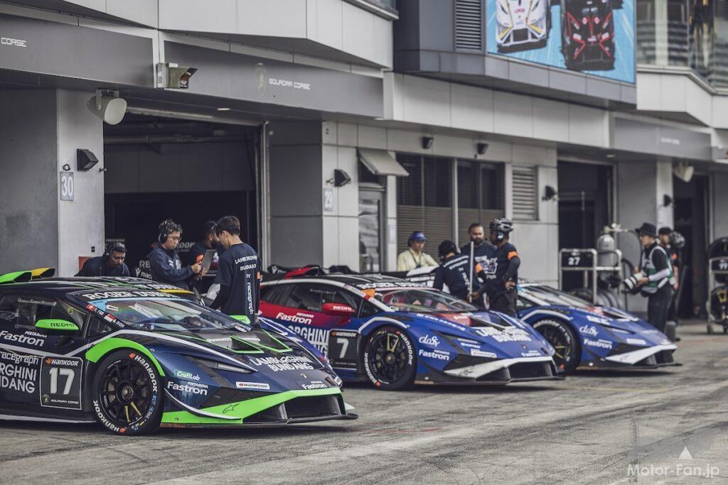 富士スピードウェイで開催されたランボルギーニ・スーパートロフェオ・アジア2026第3戦