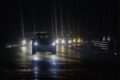 夜間の走行