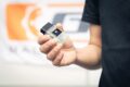 写真はOBDポートに接続する「M-Tuner」の筐体だ。WiFiを利用することで本国とのデータのやり取りを可能とする。筐体にはMini SDカードスロットが設けられ、ECUマップを保存しておくこともできる。価格やサポート体制については今後公開される予定だ。