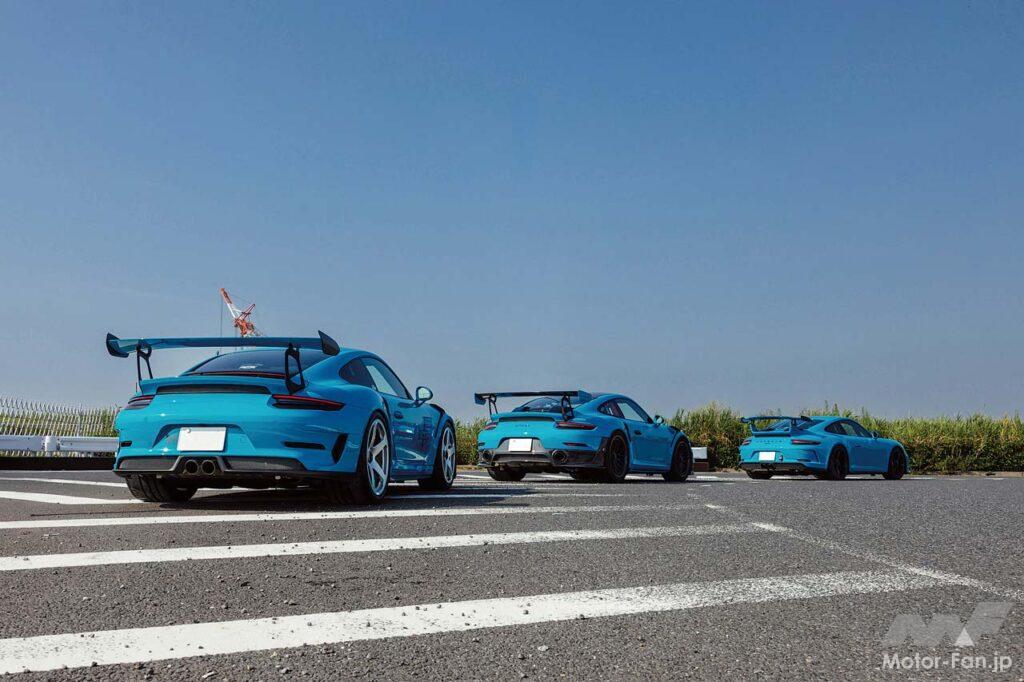 3台のどれもが、ミストラルを軸として集まった職人たちの手によって仕上げられたもの。ポルシェをリスペクトしながら、ユーザーの好みを反映させたモディファイが盛り込まれる。いずれも、いつ何時でも全開で踏み抜ける完調状態がキープされている。