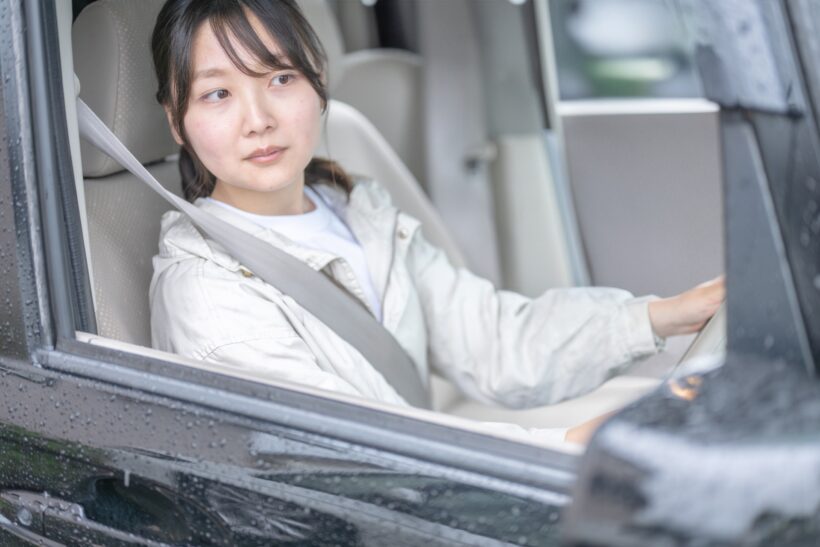 運転手の視線