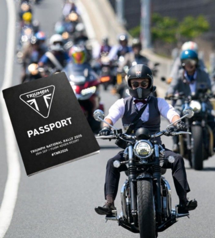 TRIUMPH NATIONAL RALLY 2026が熱い！100名限定の英国流ツーリングパレード初登場