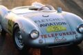 1954年モデルのポルシェ 550 スパイダー。