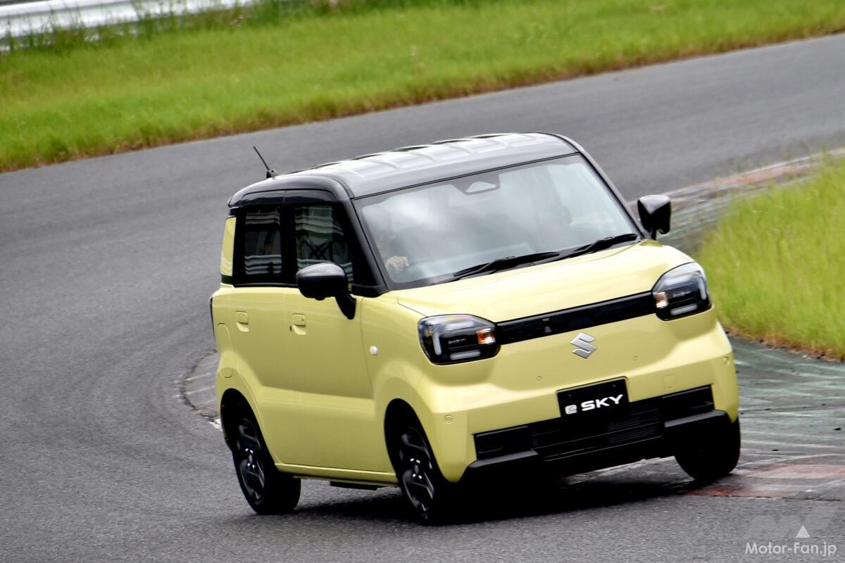 「これは欲しい！」乗ってわかったスズキ「e SKY」の完成度……日産サクラより低くて軽いその走りはじつに軽快!!