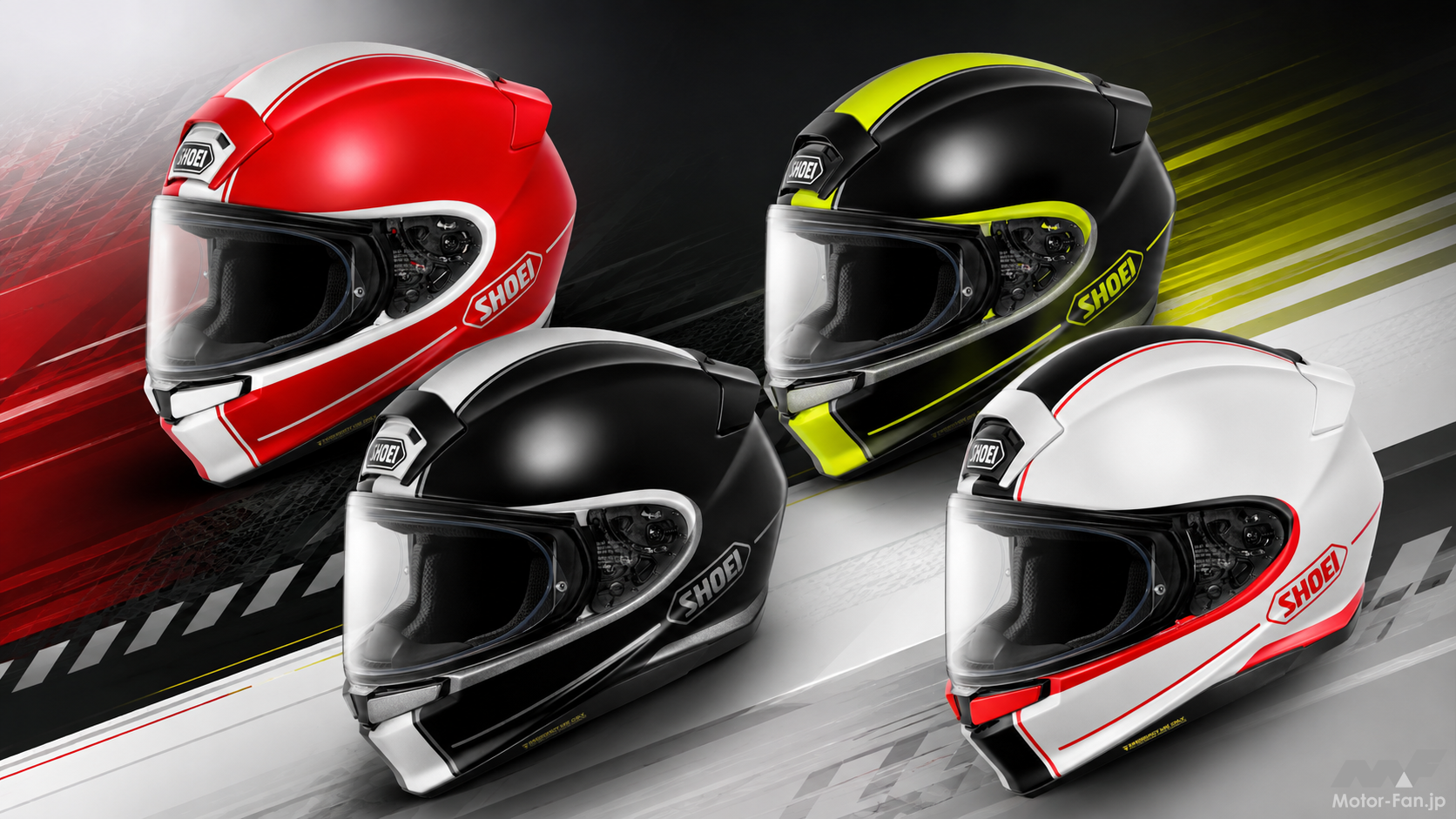 SHOEI「Z-9」に新グラフィック「BURNSIDE-バーンサイド-」登場