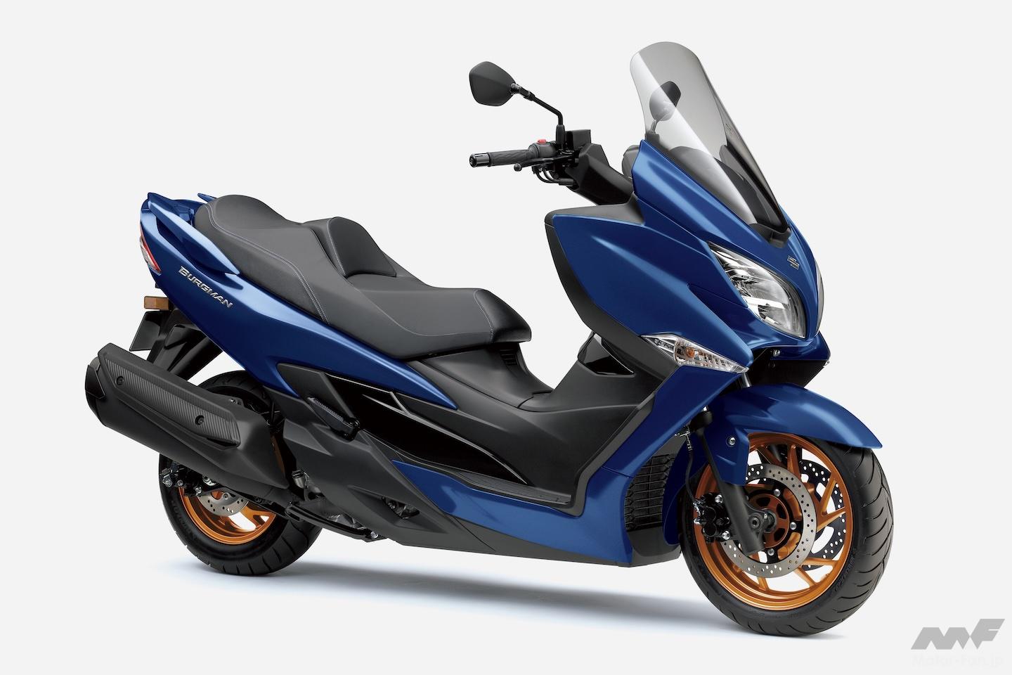 スズキの400ccラグジュアリースクーター「BURGMAN（バーグマン）400