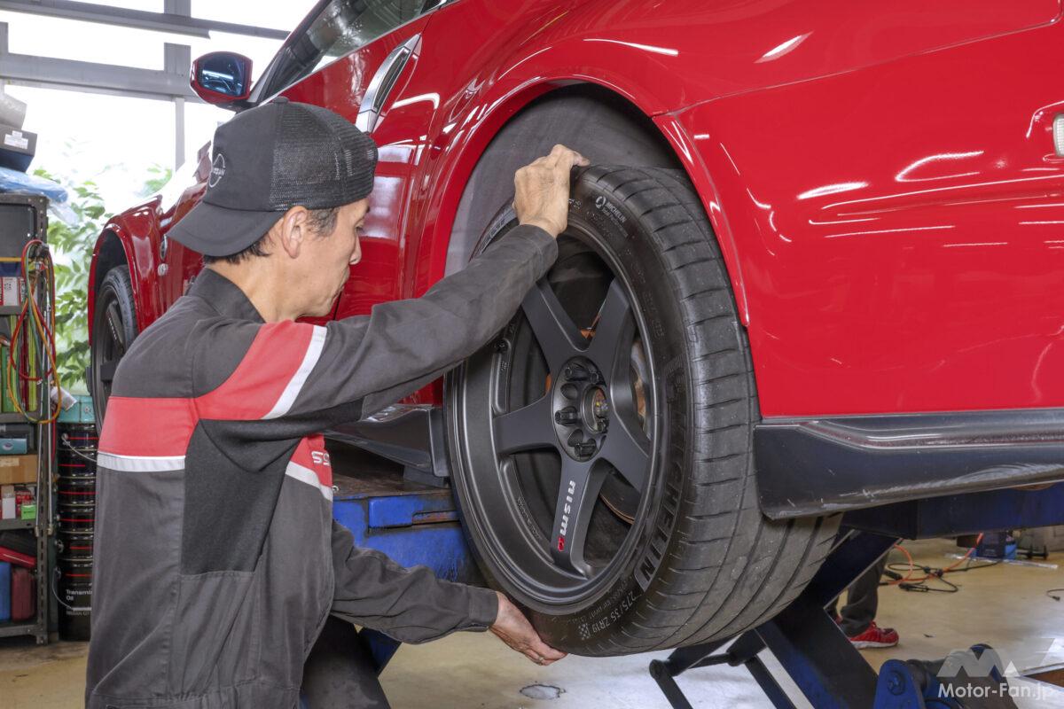 Z33/Z34フェアレディZを長く楽しむメンテナンスPart.3 足まわり編 日産東京販売モータースポーツ室がZチャレンジ参戦車でレクチャー