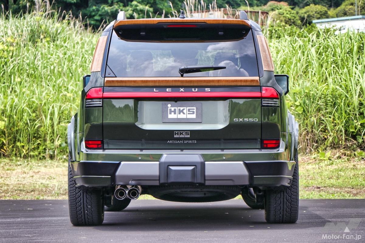 「プレミアム感のあるV6ツインターボの音がかなり気持ちイイ！」ブラックテールの大人マフラー【レクサスGX550】