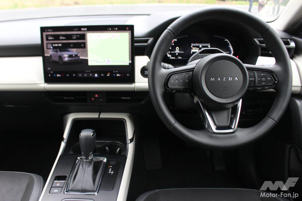 新型CX-5のインパネ
