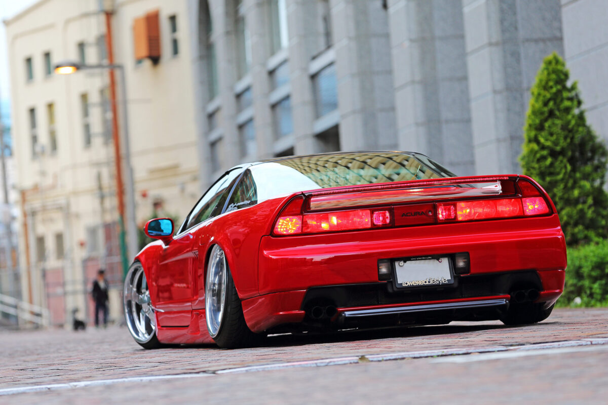 「こんなNSX見たことない！」究極のシャコタンを追求したホットロッド仕様に迫る
