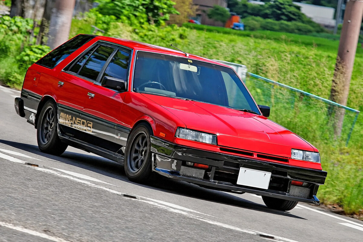 「昭和のスカイラインバンを未来へ…」RB25DE&amp;5速AT化でエステートに大変身!!
