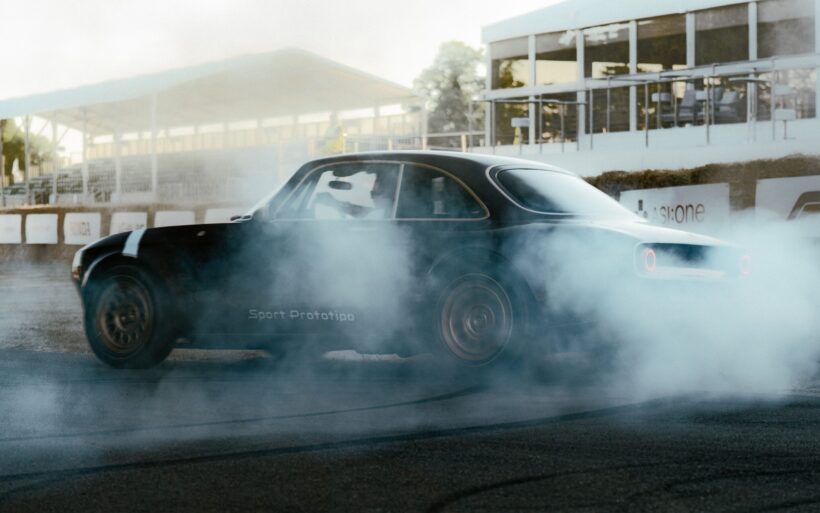 イタリアの新興自動車メーカー、トーテム・アウトモビリがグッドウッドに持ち込んだ「GT Sport Prototipo」。