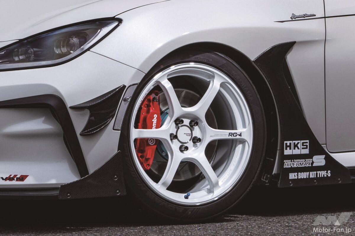 ADVAN Racing RG-4の18×9.0J inset 50はGR86/BRZに加工なしでジャストフィット！