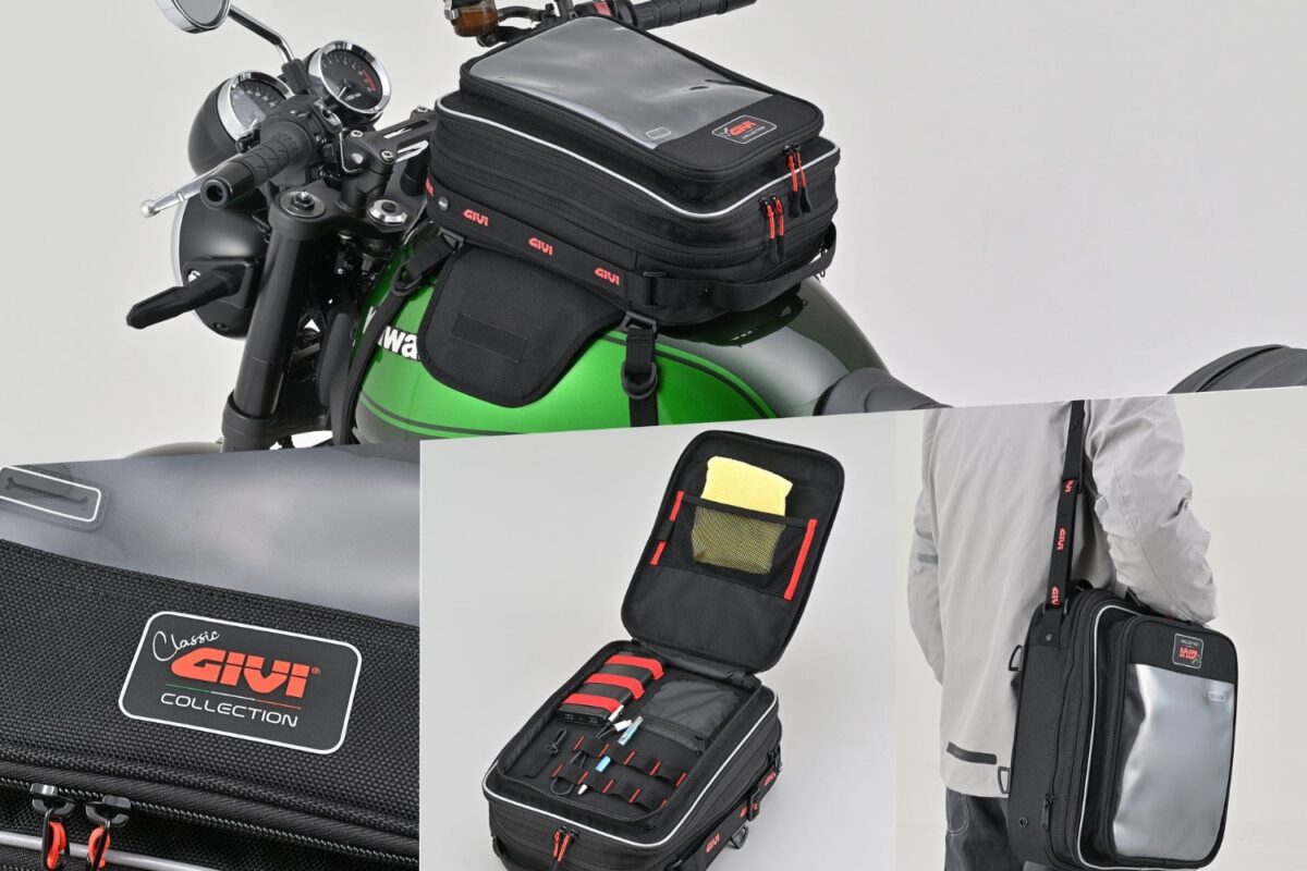 20L→26Lに拡張できる多機能タンクバッグ。GIVI「CLA01」が発売